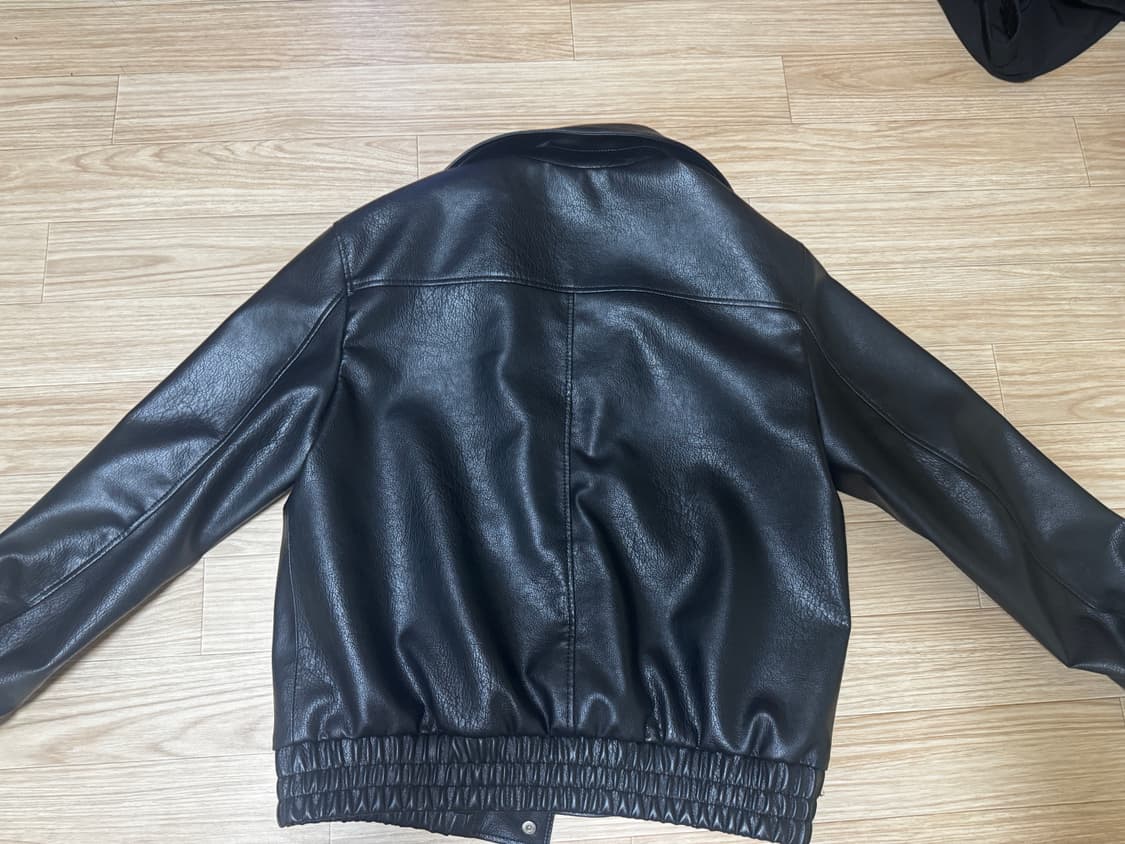 도프제이슨 크리즈레더 A-2 자켓 블랙 M 상품이미지4