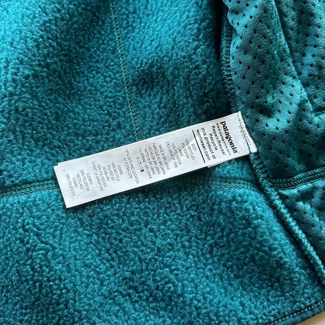 [S]파타고니아 레트로 파일 베스트 다크 보레알리스 그린 상품이미지8