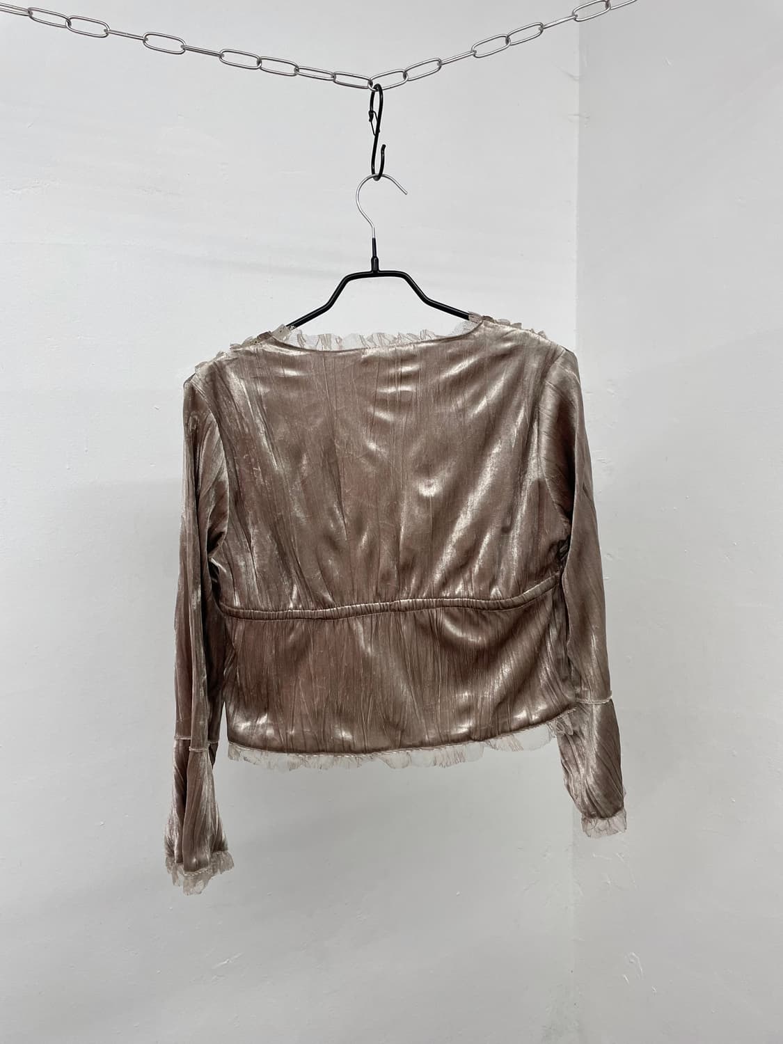 페어리 레이스 디테일 볼레로 탑 상품이미지6