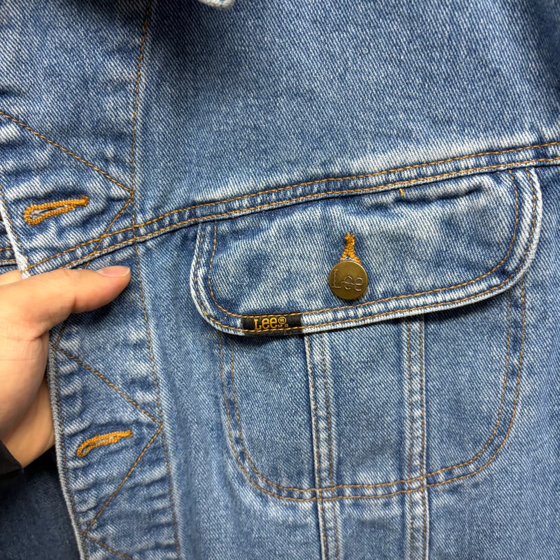 Lee 트러커 컷오프 상품이미지4