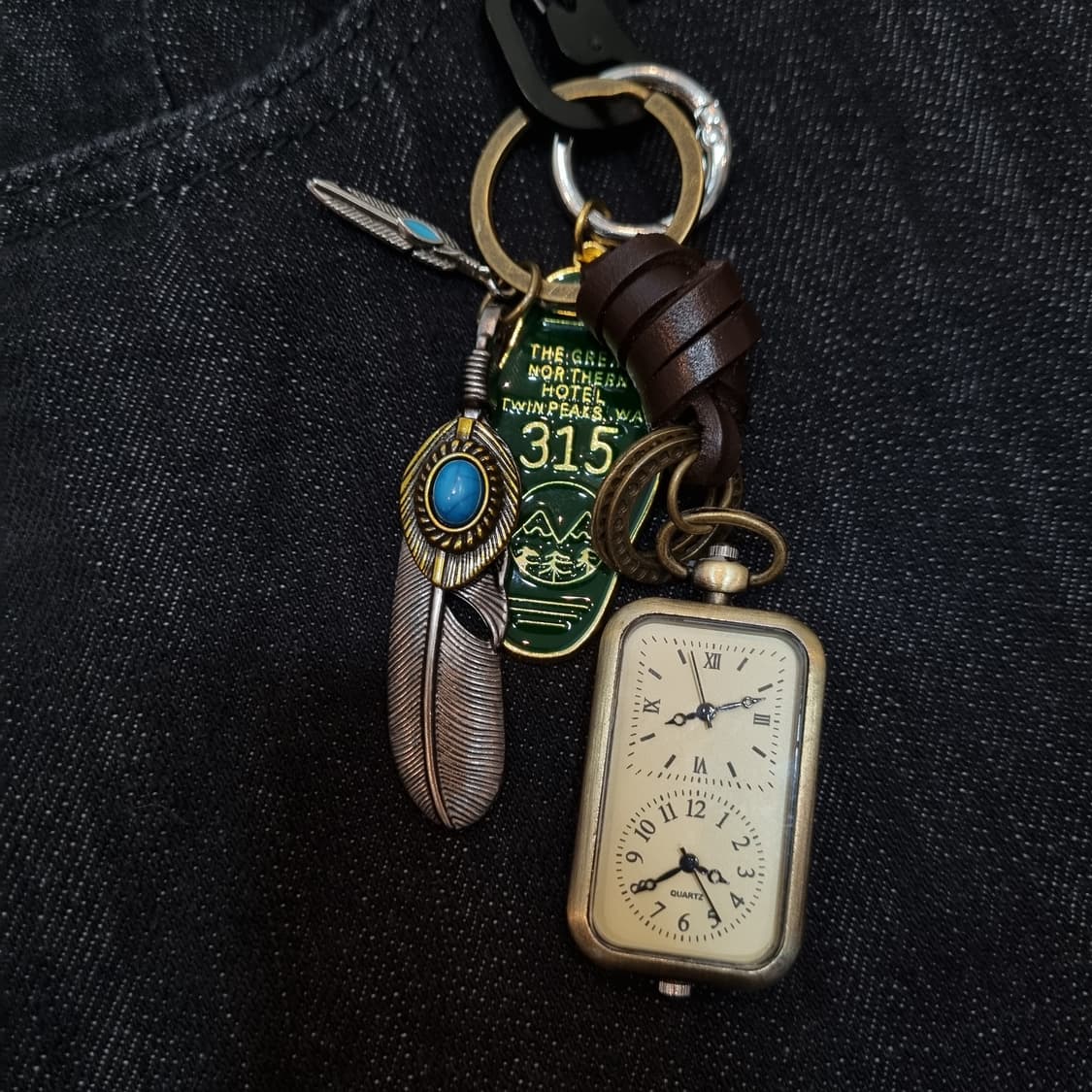 🕰Time Feather키링 keychain 상품이미지4