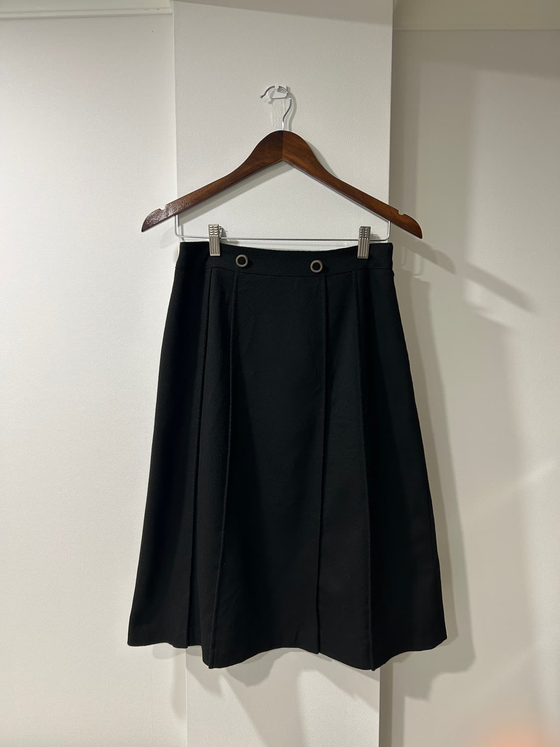 Double Button Midi Skirt / 빈티지 미디 스커트 상품이미지3