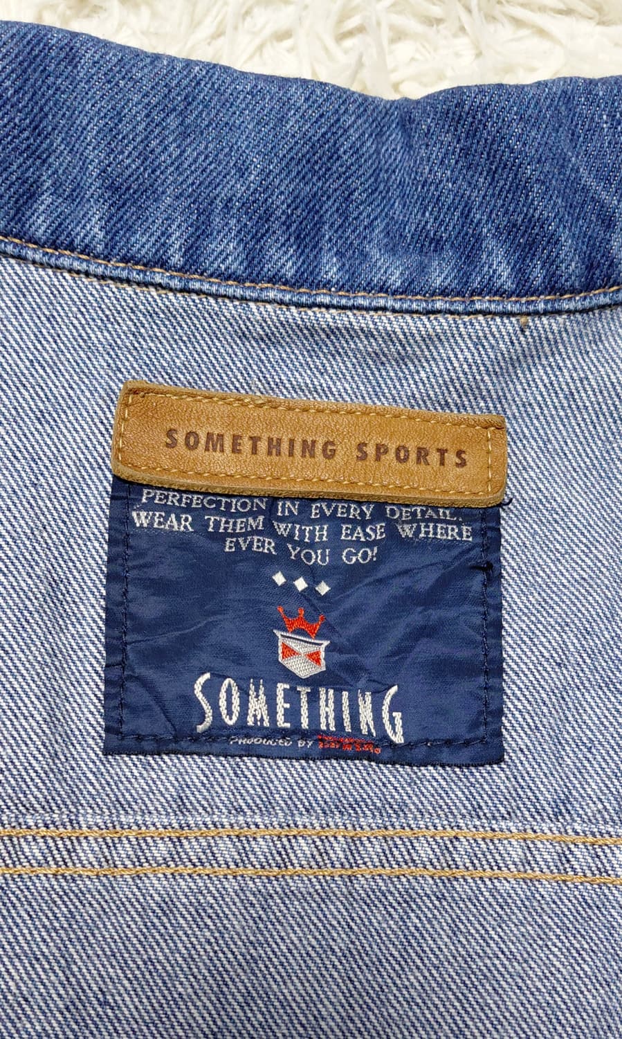 Something Sports 데님 청자켓 M 상품이미지7