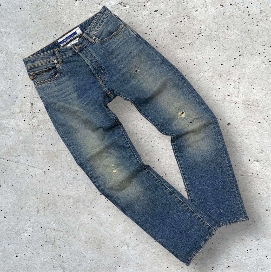 [32] 제이콥코헨 데님 청바지 데미지진 신형 큐알 D184 상품이미지2