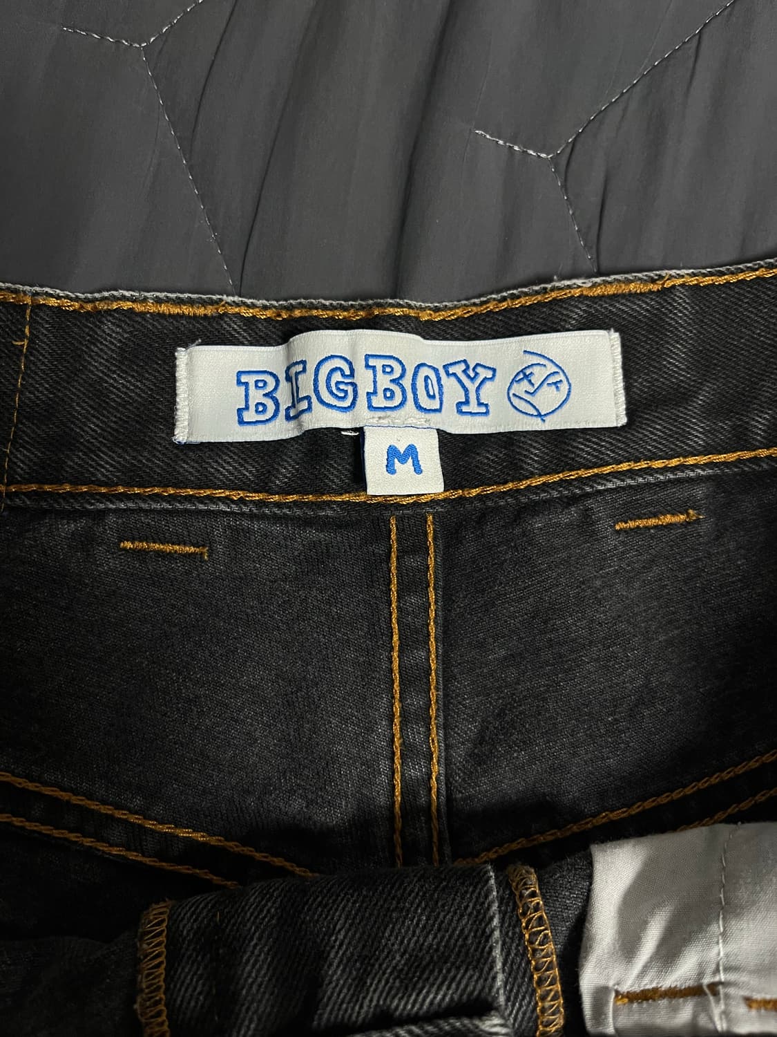 폴라스케이트 빅보이 펜츠 워시드블랙 구형 M 상품이미지6