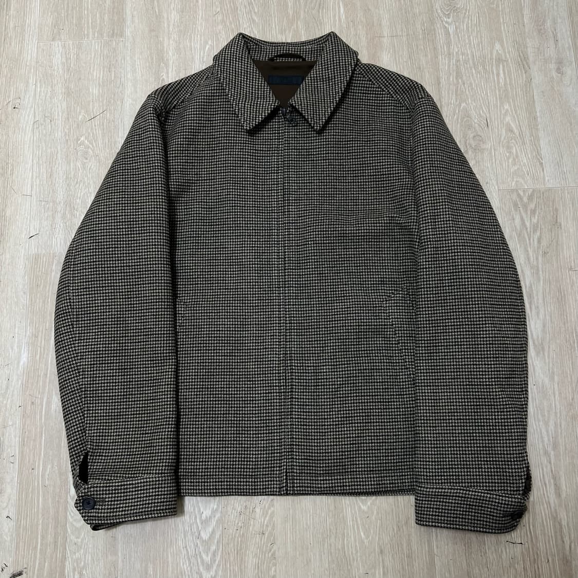 유니클로 하운드투스 헤링본 블루종 자켓 XL/105 상품이미지1