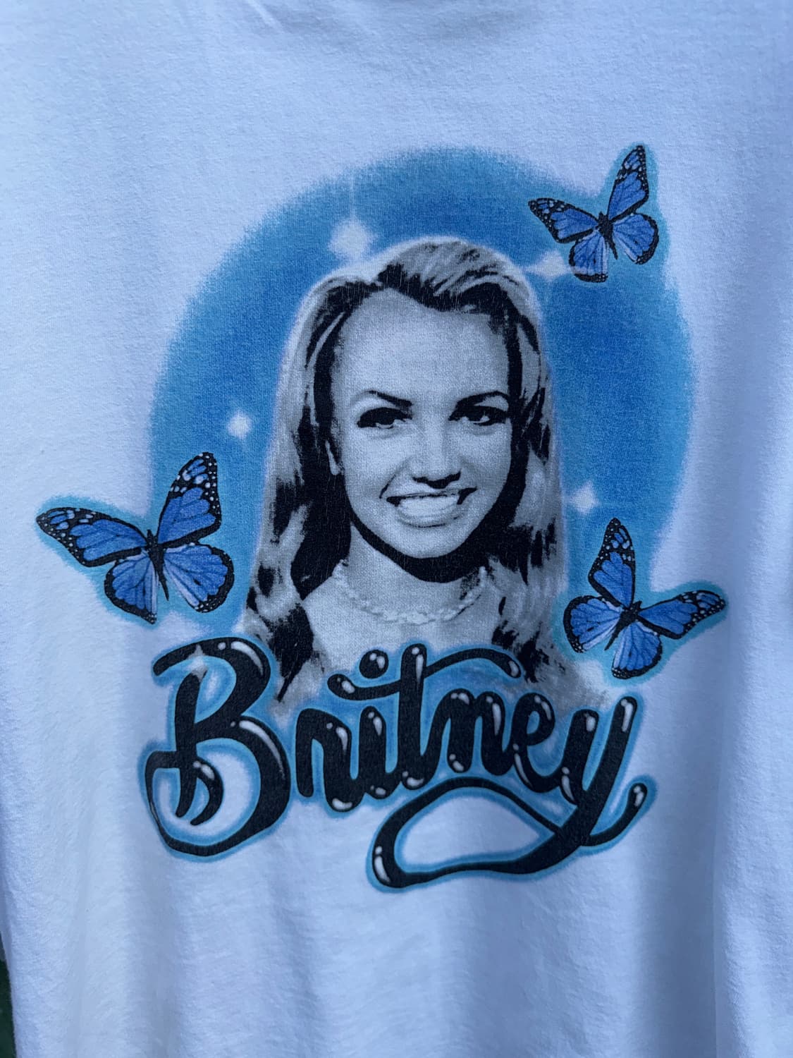 Britney spears 브리트니스피어스 빈티지 프린팅 반팔티셔츠 상품이미지3