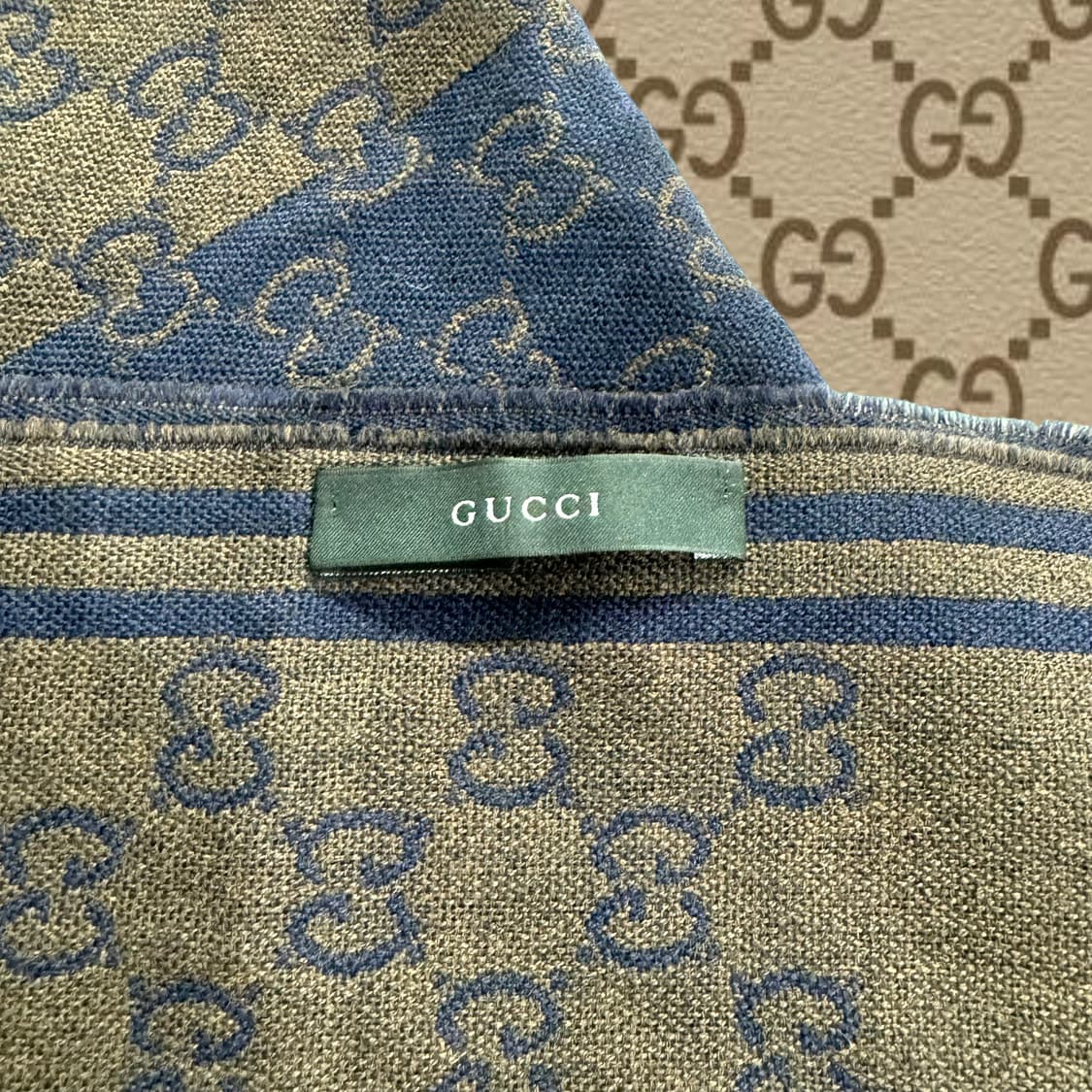 정품 구찌 모노그램 머플러 상품이미지5