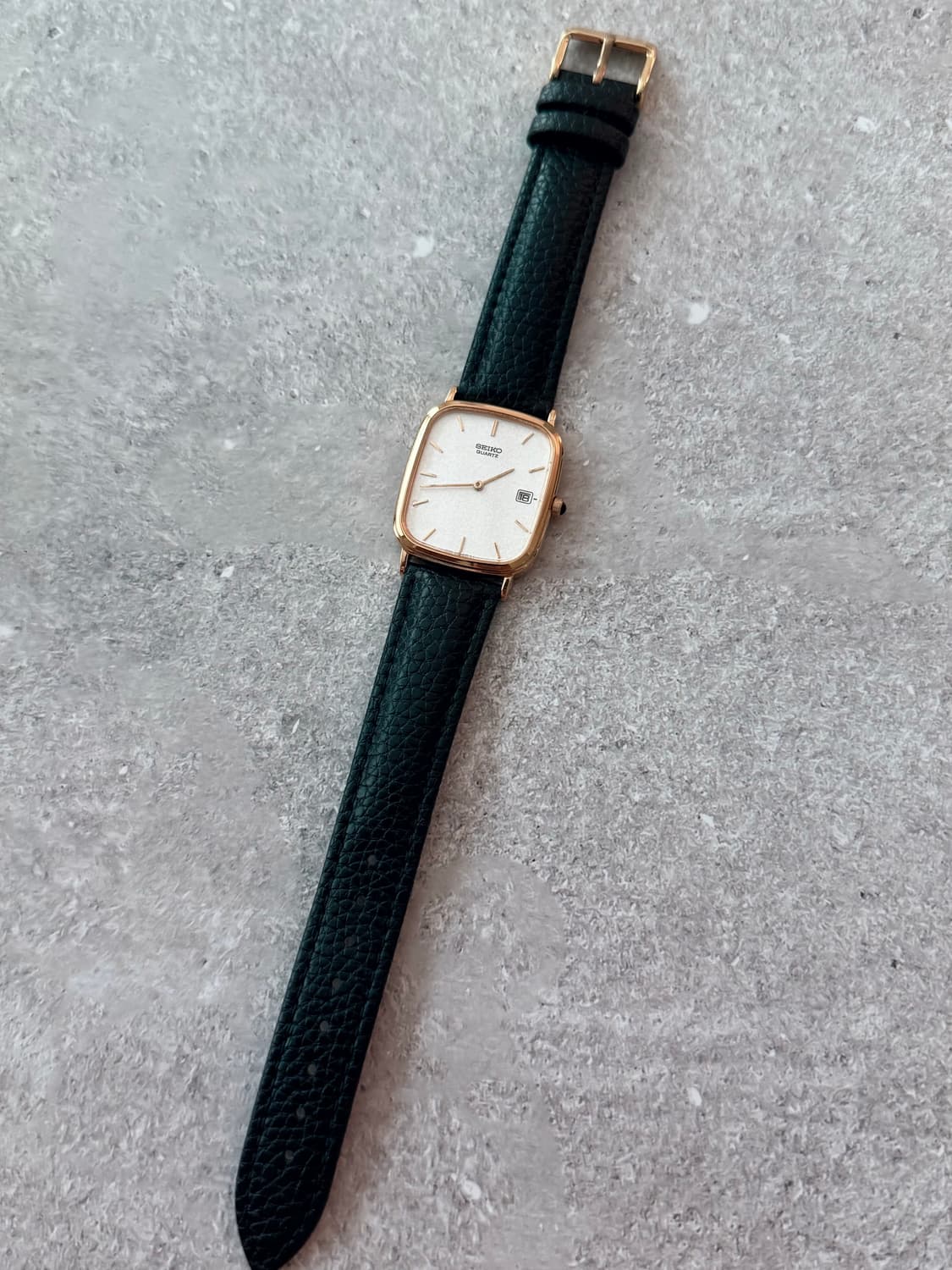 Seiko 세이코 스노우 플래이크 스퀘어 쿼츠 상품이미지2