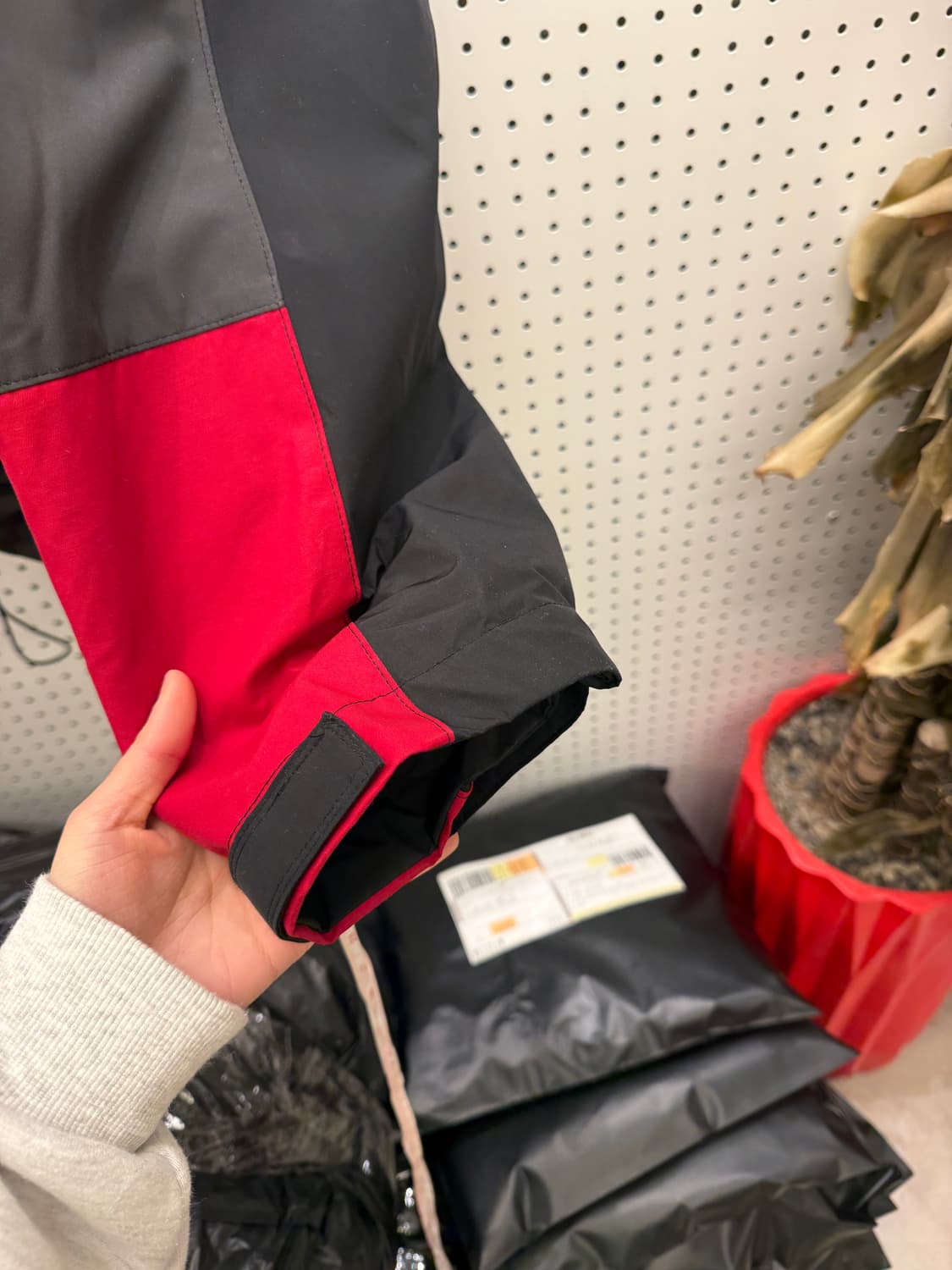 그레일즈 컬러블럭 쉘 자켓 U380 상품이미지4