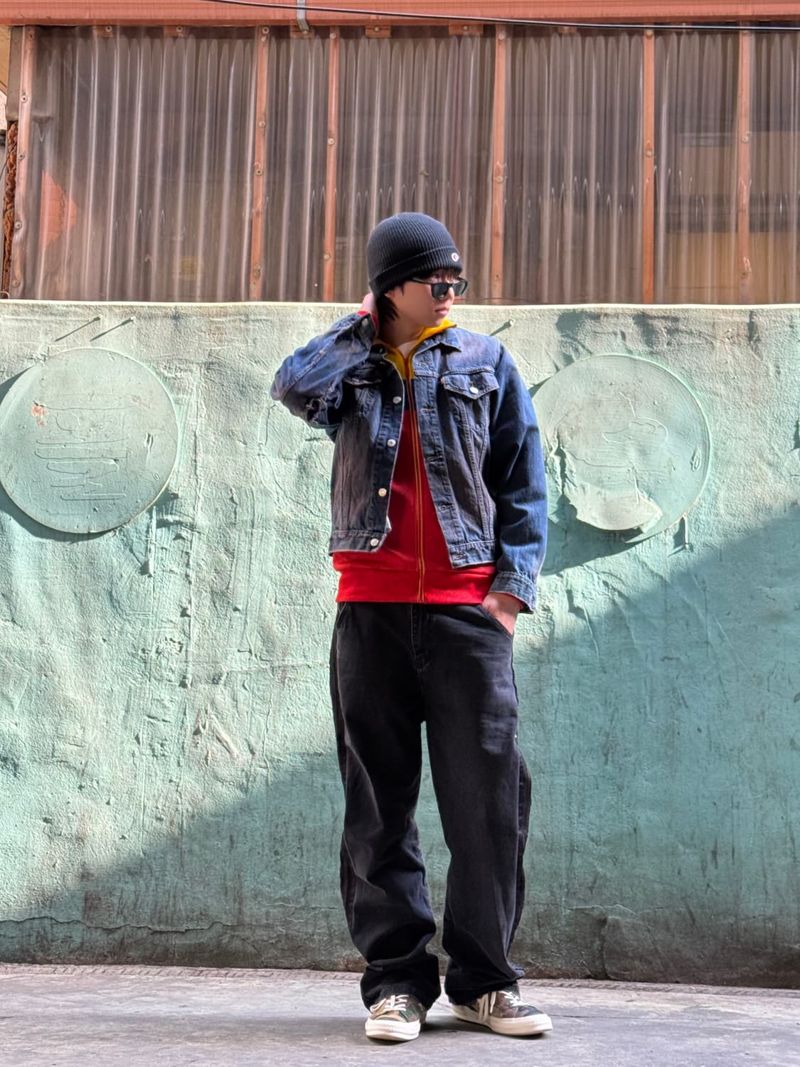 블랙진 삼선줄 커스텀 팬츠 상품이미지7