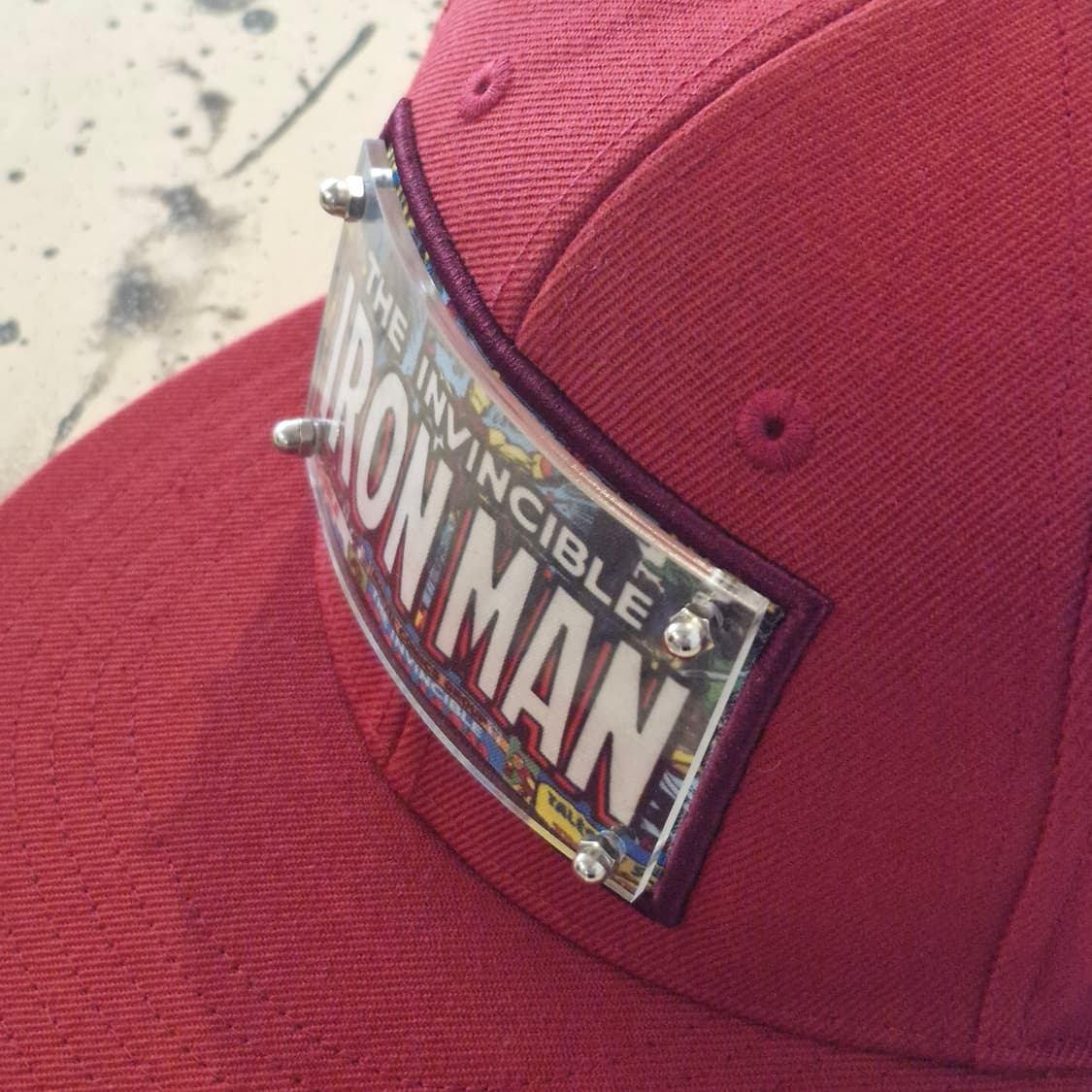 마블 아이언맨 스냅백 새상품 상품이미지2