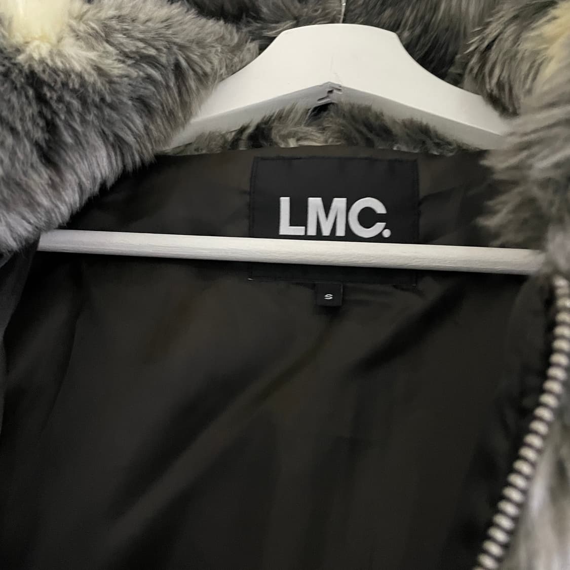 [s] lmc 퍼 헤비 숏점퍼 털 후드집업자켓 엘엠씨 상품이미지7