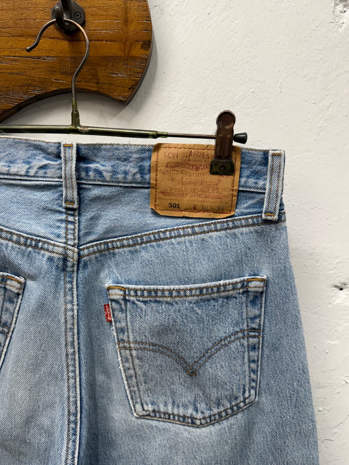 90s USA Levi's 501 Straight Denim Pants 상품이미지3