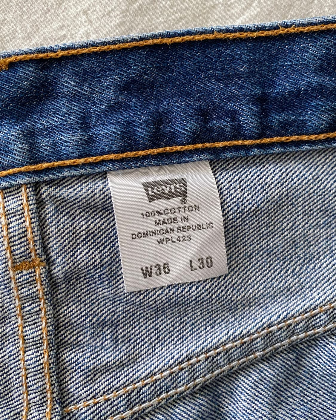 리바이스 501 페인팅 데님 팬츠 상품이미지10