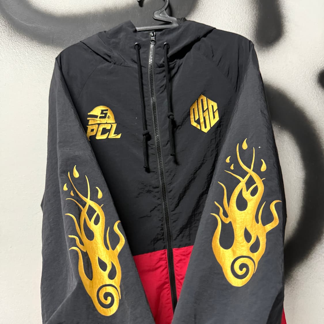 PUBG 배틀그라운드 챔피언스 리그 자수 매쉬 윈드브레이커 자켓 상품이미지4