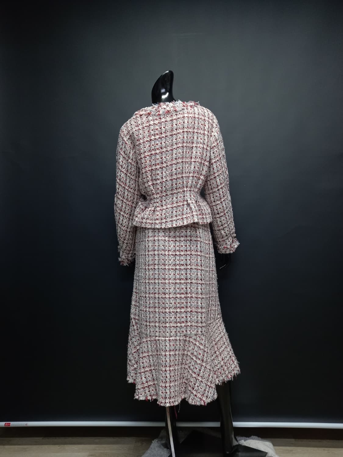 듀엘 춘추동 트위드 자켓스커트 셋업 55 상품이미지2