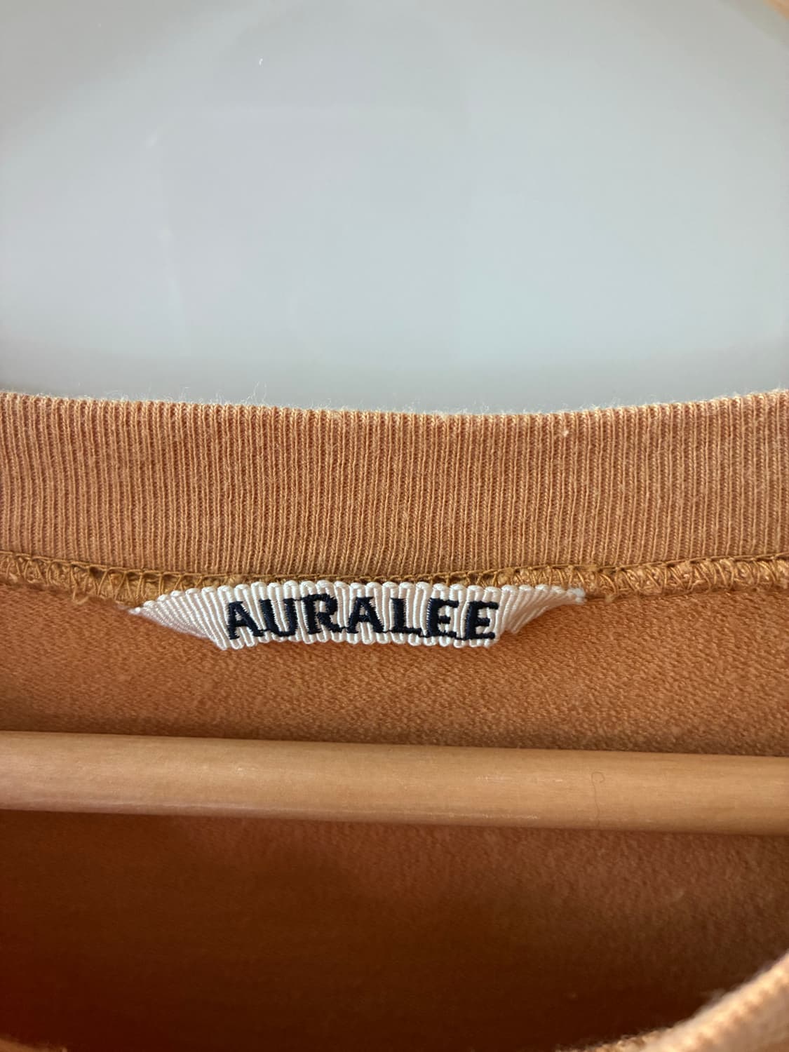 [오라리 Auralee] 헤비웨이트 저지 반팔 티셔츠  상품이미지3