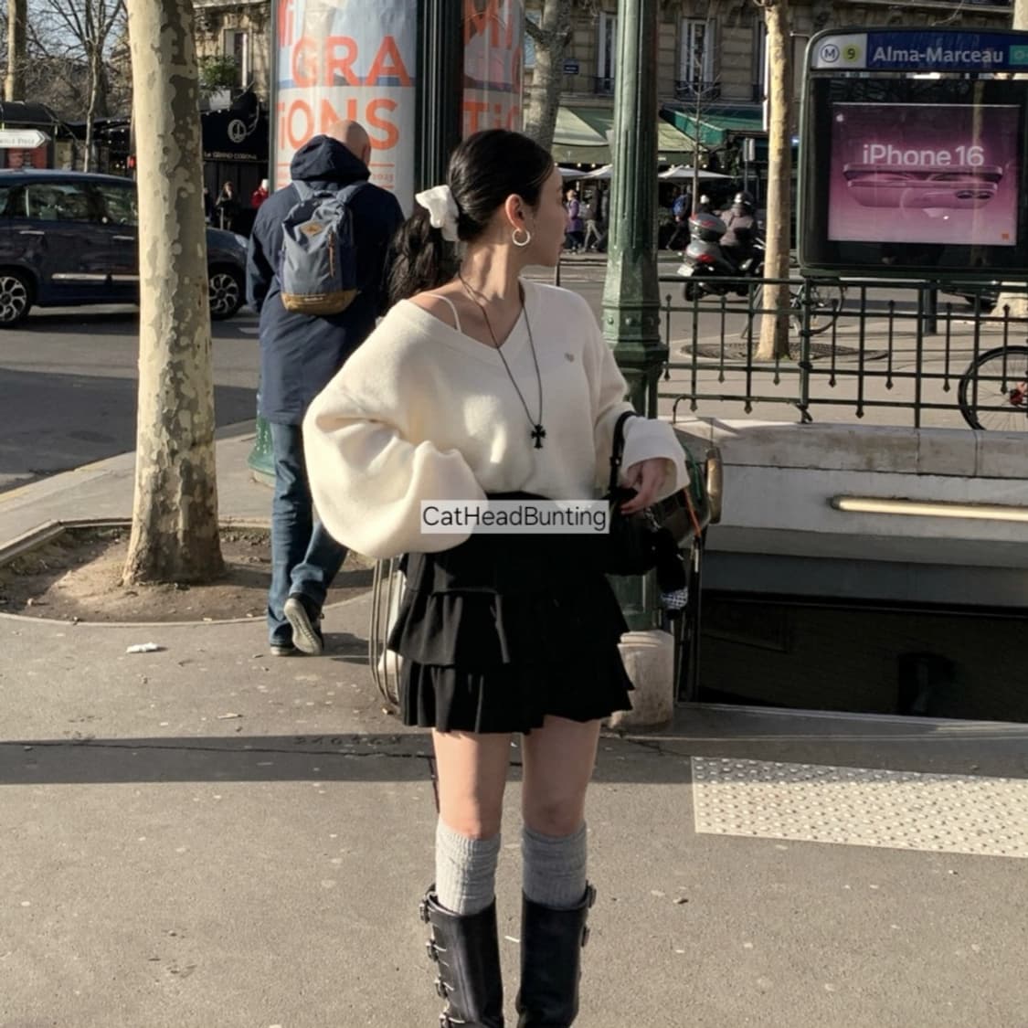 릿킴 블랙업 어텀 프롬비기닝 블랙 캉캉 스커트 상품이미지2