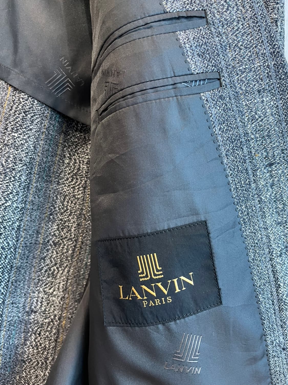 LANVIN 랑방 실크100% 블레이저 자켓 상품이미지2