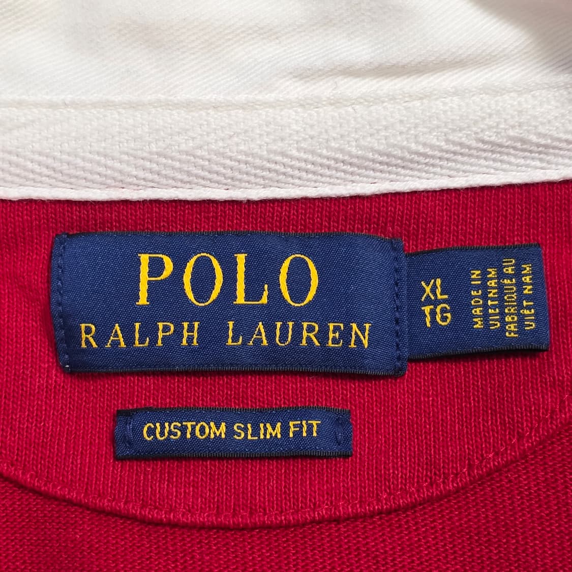 0145 POLO RALPH LAUREN 폴로 랄프로렌 러그비 셔츠 XL 상품이미지5