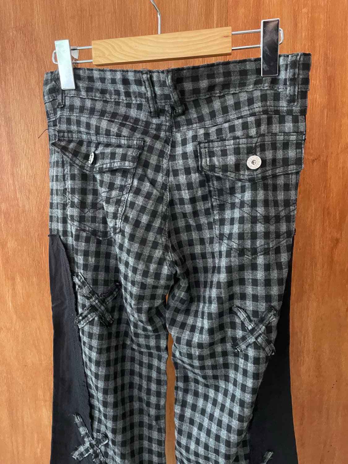 Check grunge boots-cut pants 상품이미지9