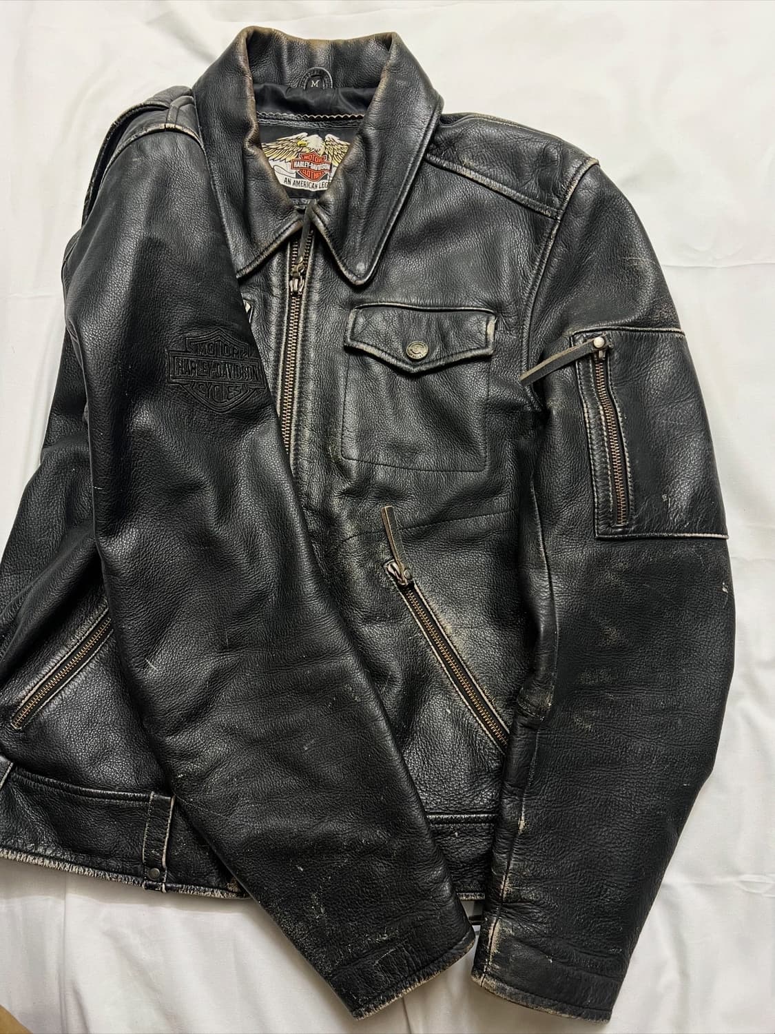 할리데이비슨 가죽자켓 라이더자켓 상품이미지7