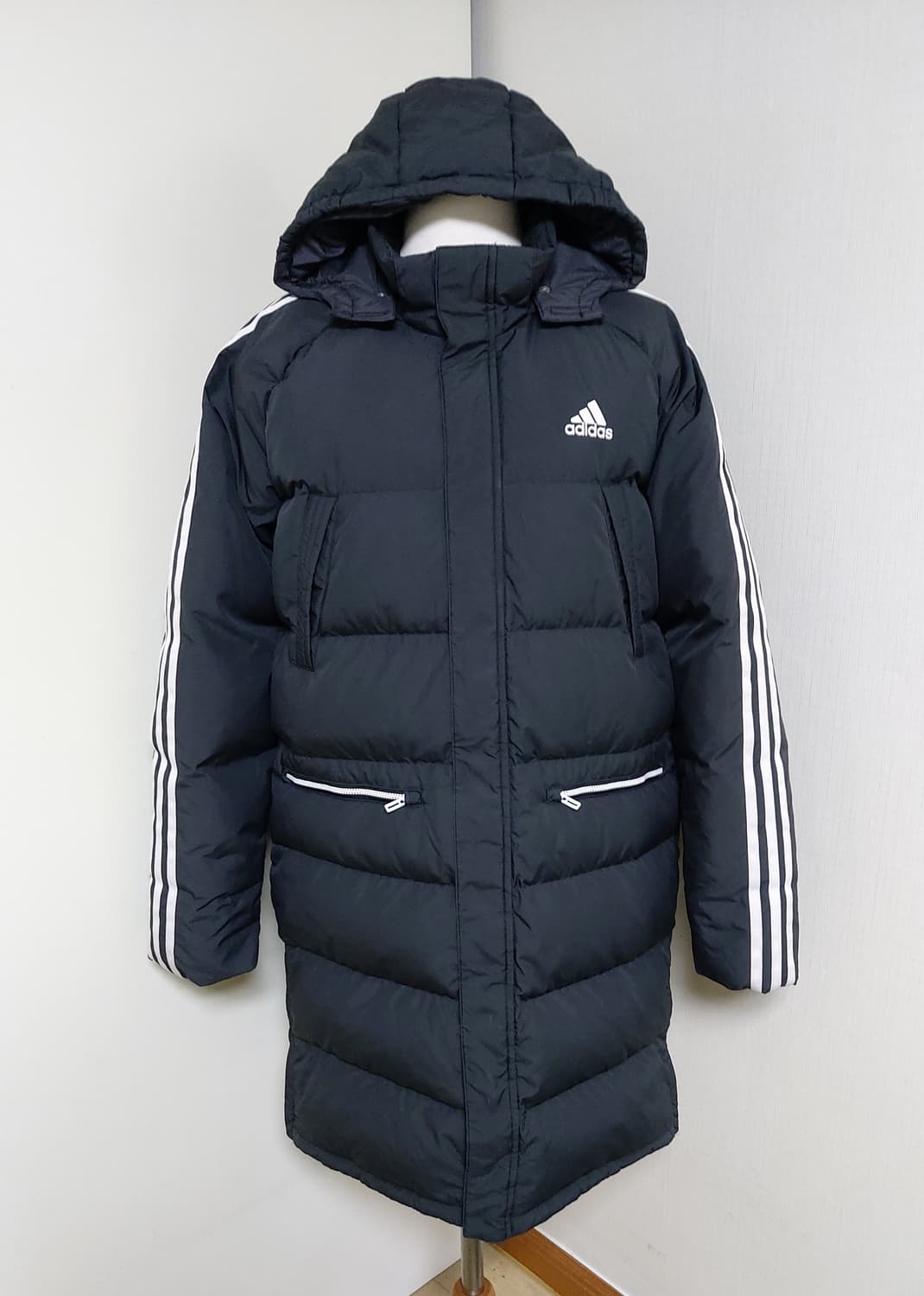 아디다스 키즈 LK J 3S 롱 다운 GG3650 롱패딩(160) 상품이미지2