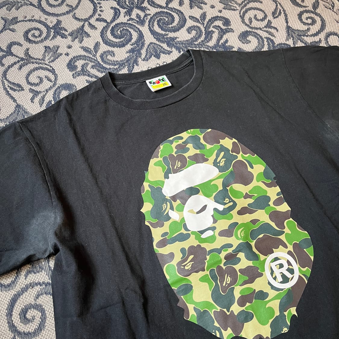 2XL 베이프 반팔 티/W2595 상품이미지2