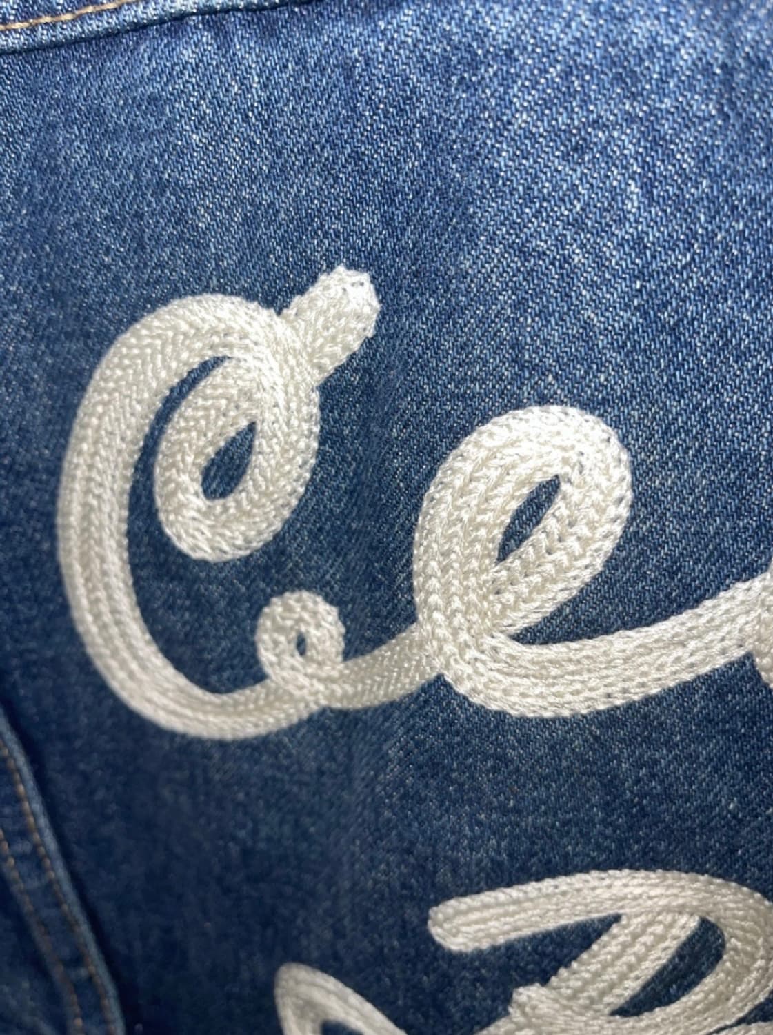 [NCT 정우님 착용] 셀린느 20AW 백로고 데님 자켓 상품이미지7