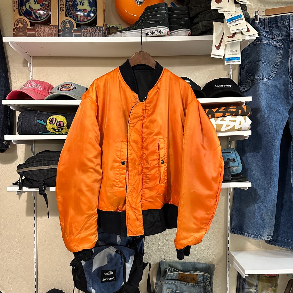 90s Avirex Reversible Ma-1 상품이미지2