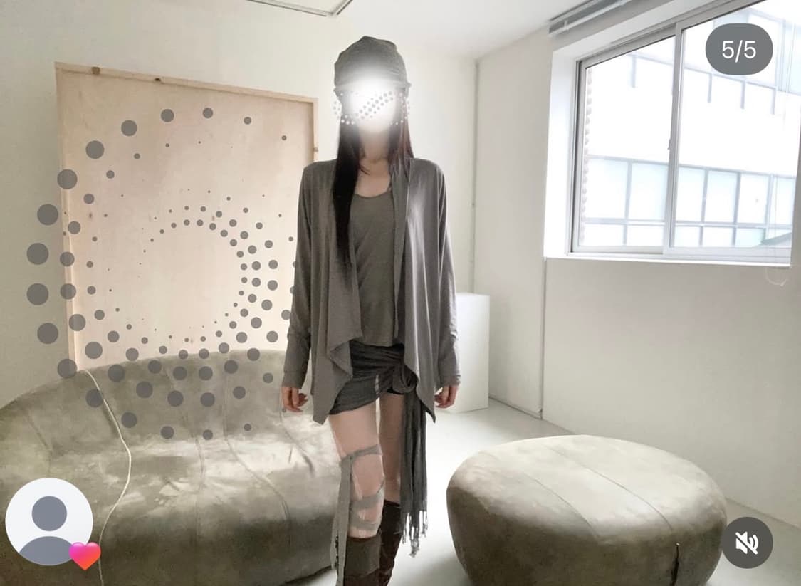 파우닝133 아카이브 투웨이 드레이프 탑 가디건 상품이미지5