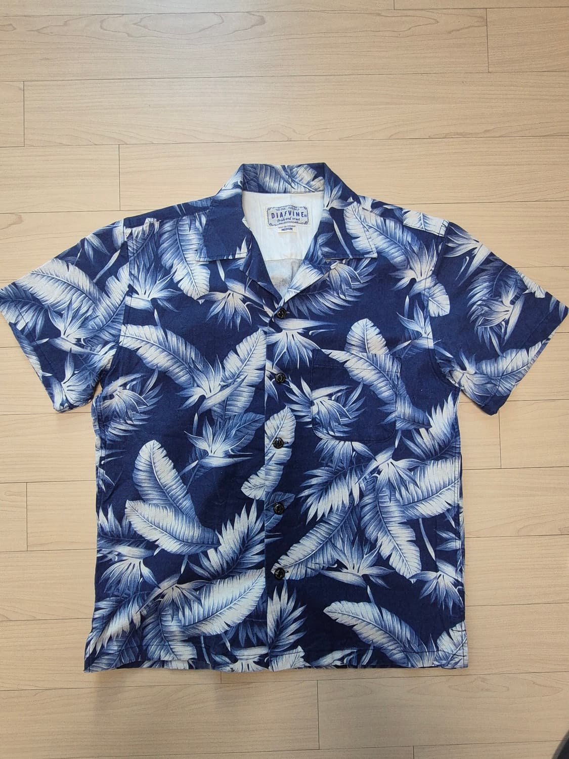 디아프바인 하와이안 자수 셔츠 3점 일괄 상품이미지1