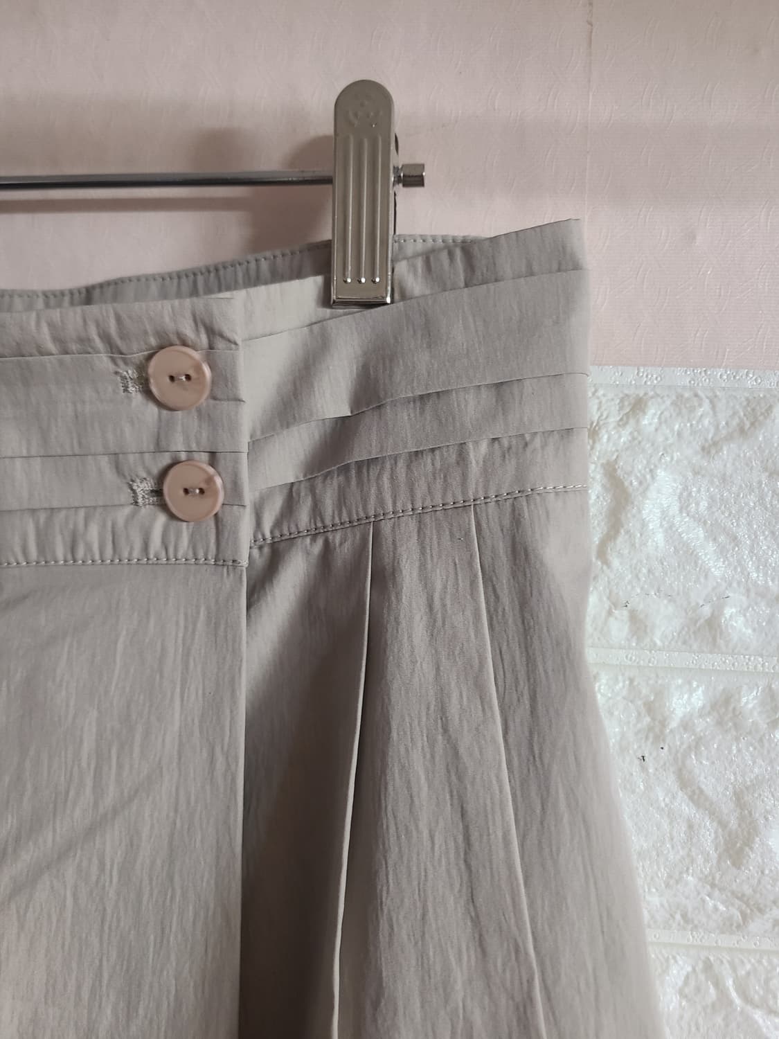 지컷 여성 플리츠 롱스커트(66) 상품이미지2