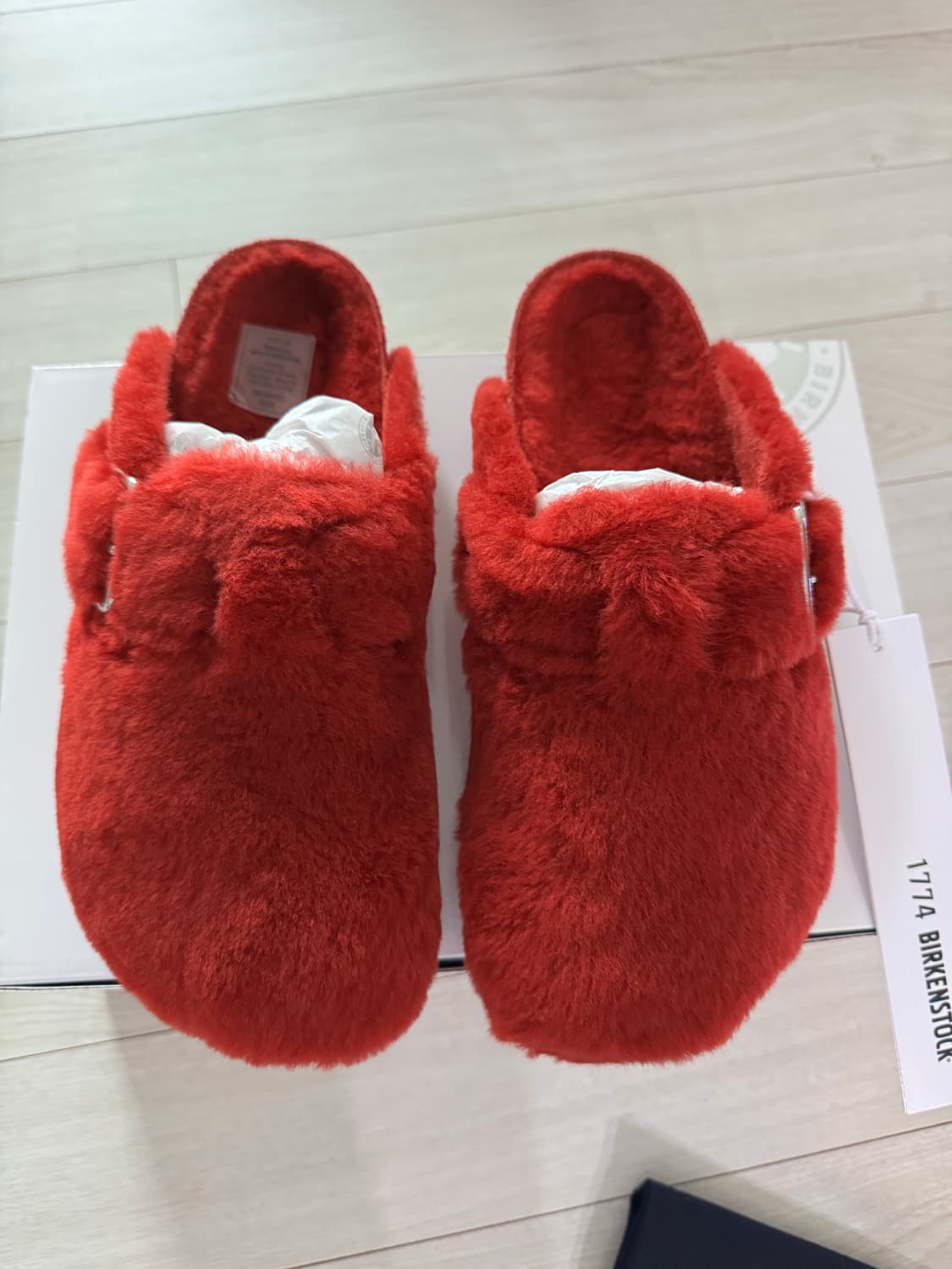 (새제품)버켄스탁 보스턴 1774 시어링 래드 (한정판) 38 상품이미지3