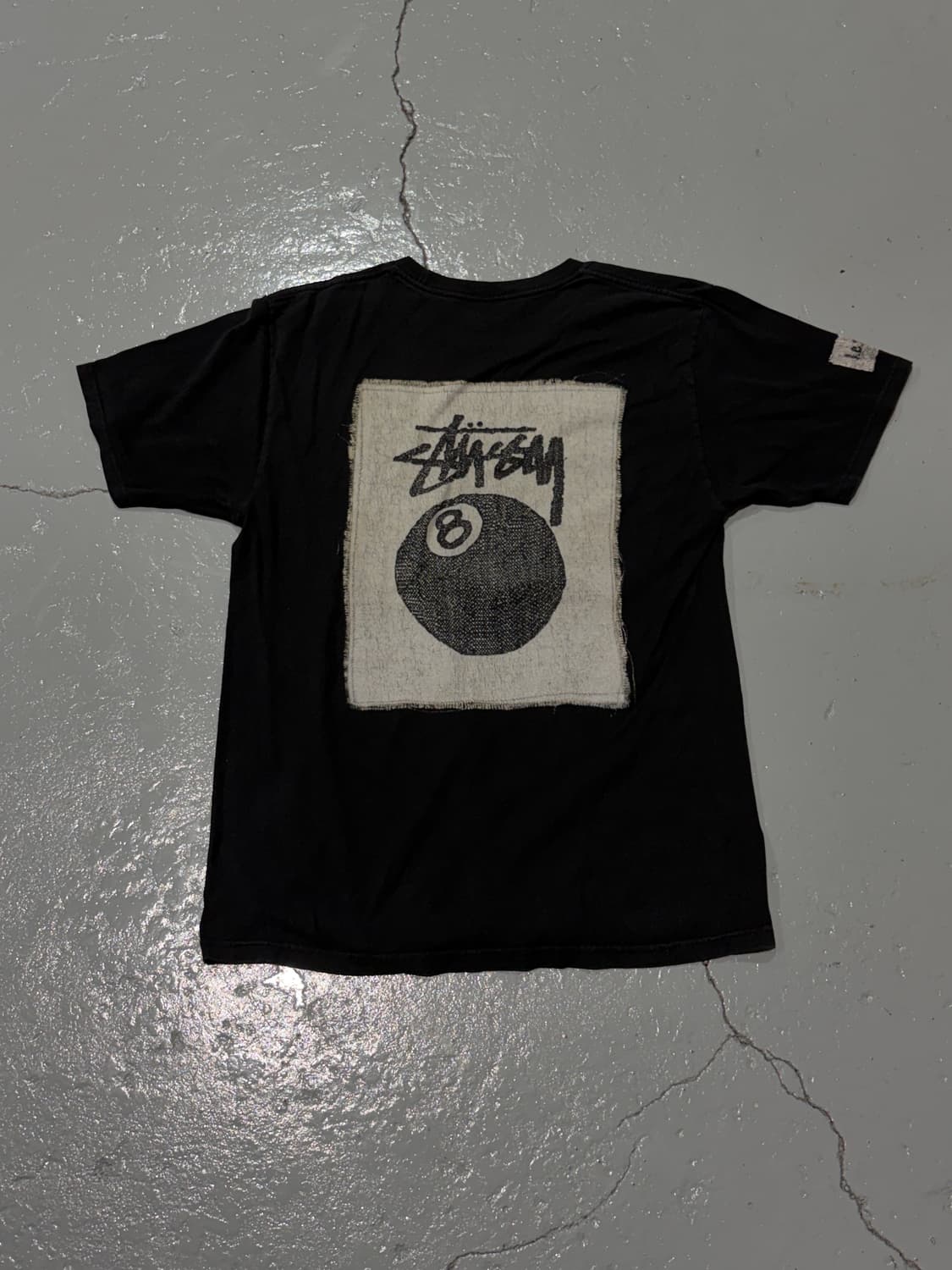 스투시(Stussy) 8볼 블랙 반팔티 상품이미지1