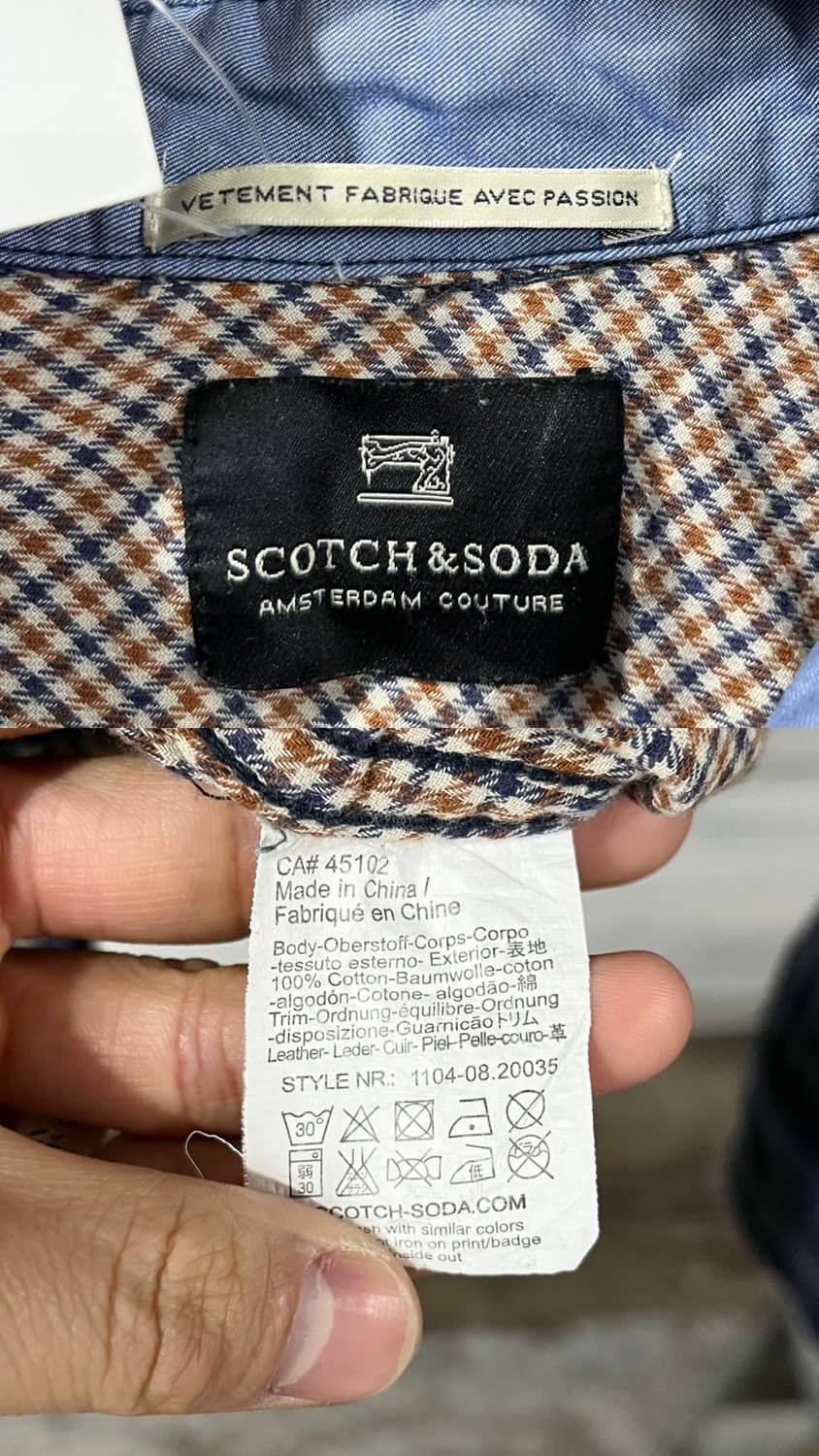 Scotch & Sodacheck check shirt 상품이미지8