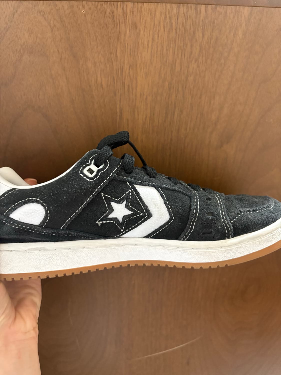 컨버스 스웨이드 AS-1 알렉시스 사블론 블랙 상품이미지3