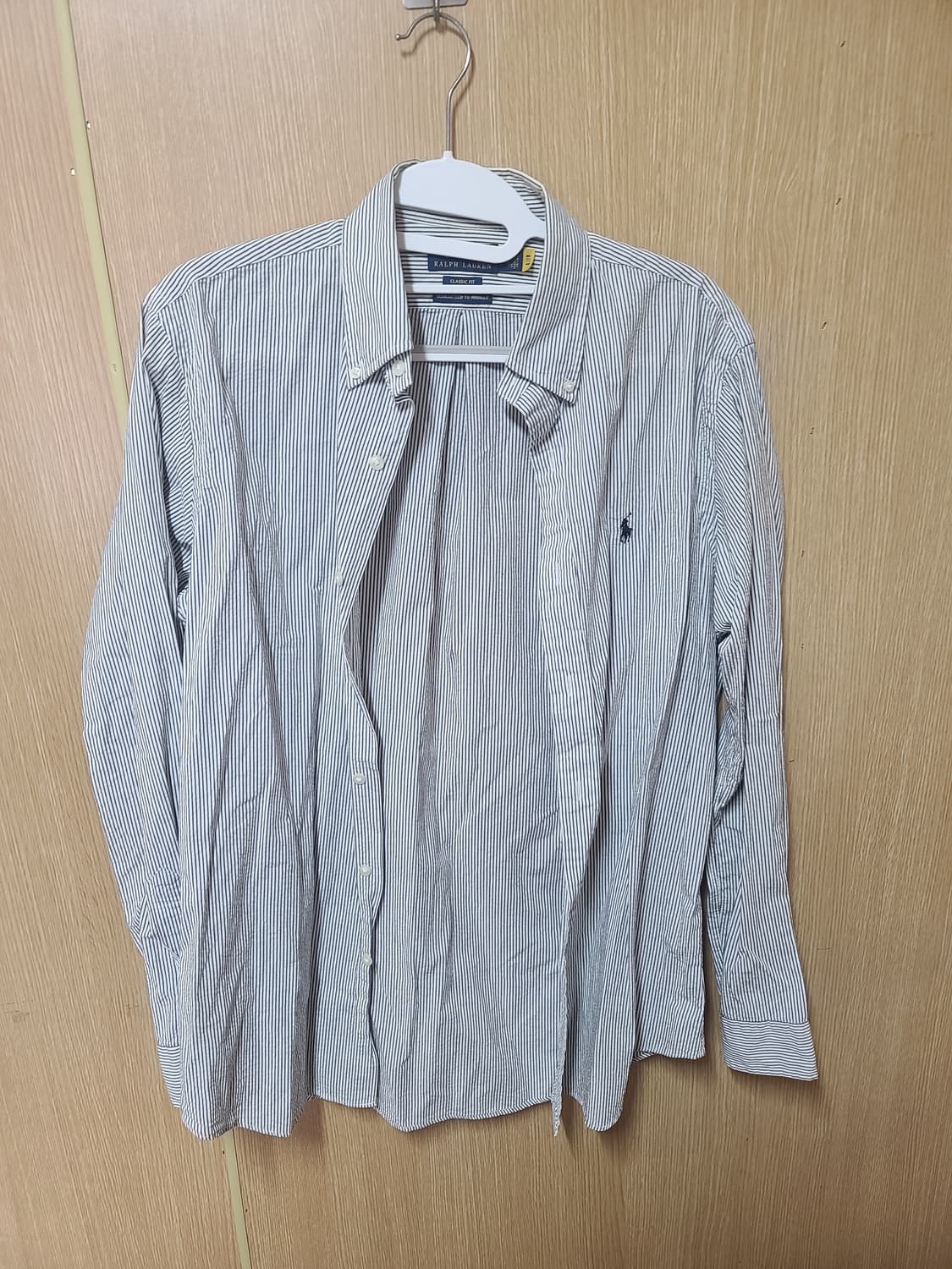 폴로 시어서커 스프라오트 셔츠 클래식핏 M 상품이미지3