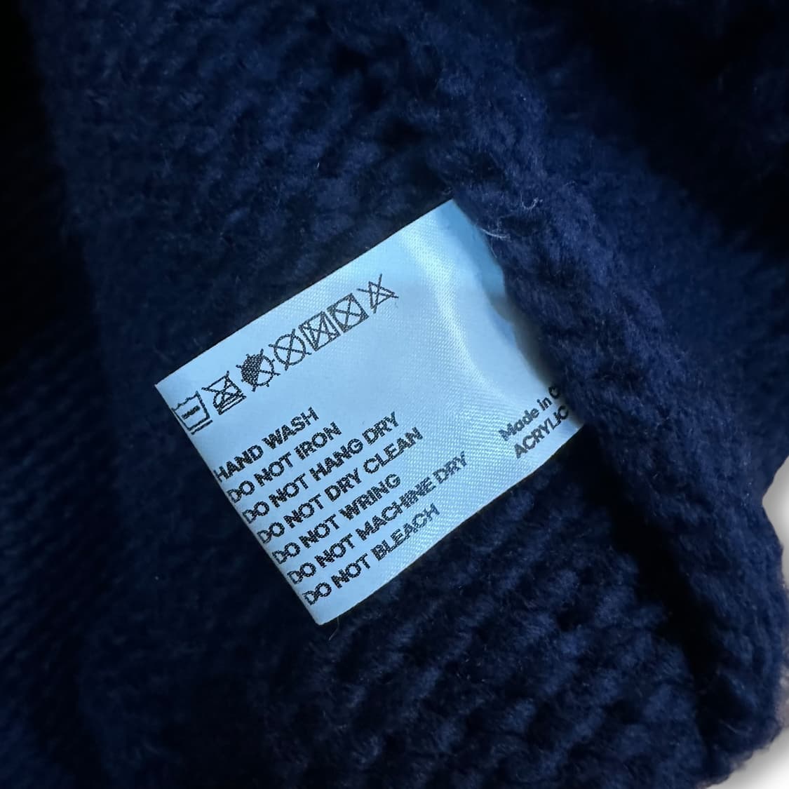 앵글런 헤비울 니트 집업 상품이미지6