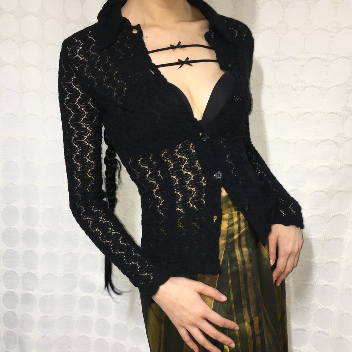 돌체 앤 가바나 블랙 가디건 상품이미지1