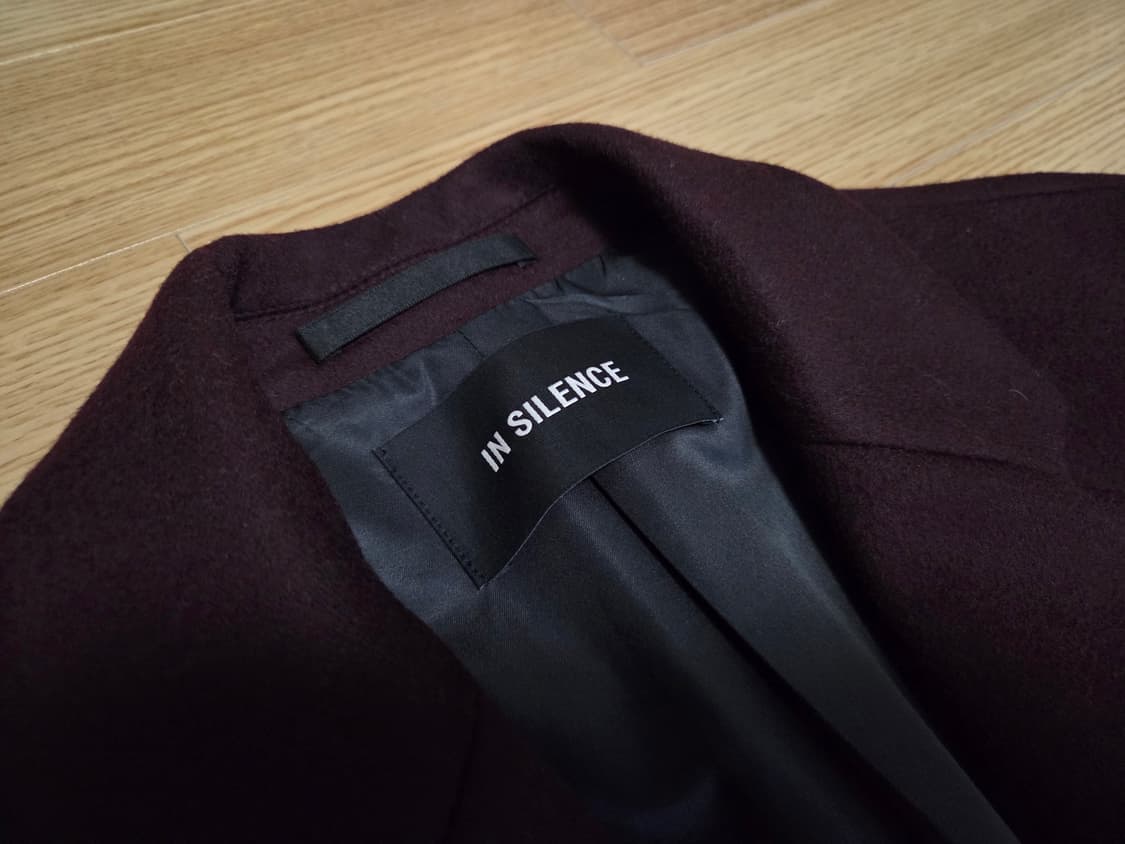 인사일런스 SOLIST 오버사이즈 캐시미어 코트 상품이미지4