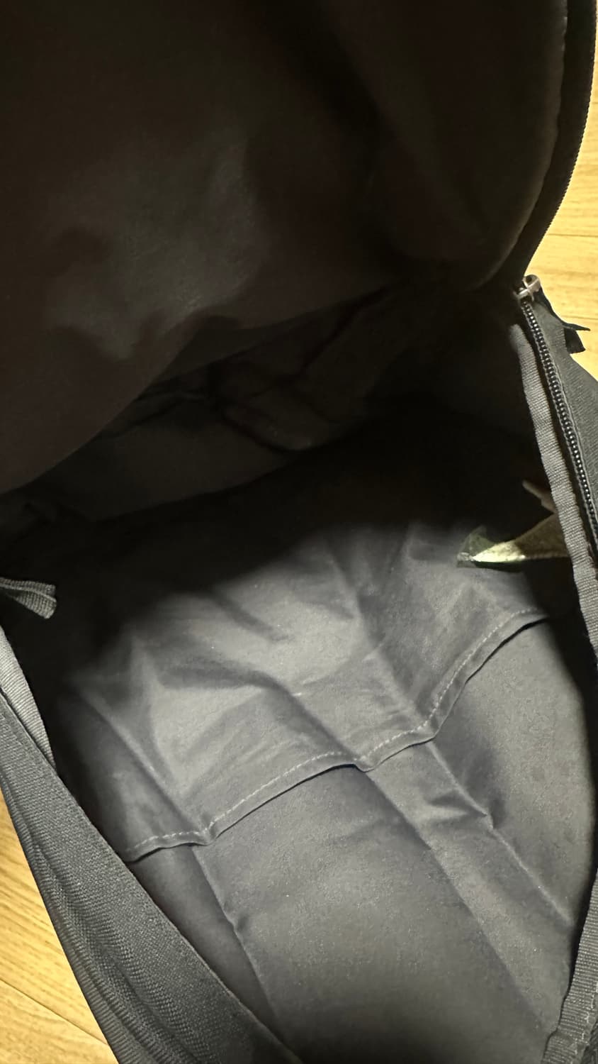 나이키 헤이워드 스트링 빅로고 백팩 블랙 상품이미지3