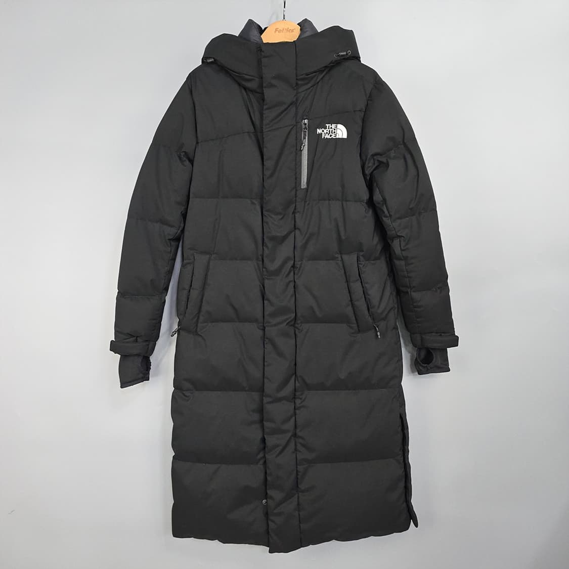 노스페이스 익스플로딩 롱 다운 패딩 코트 블랙 XS(소지섭 롱패딩) 상품이미지1
