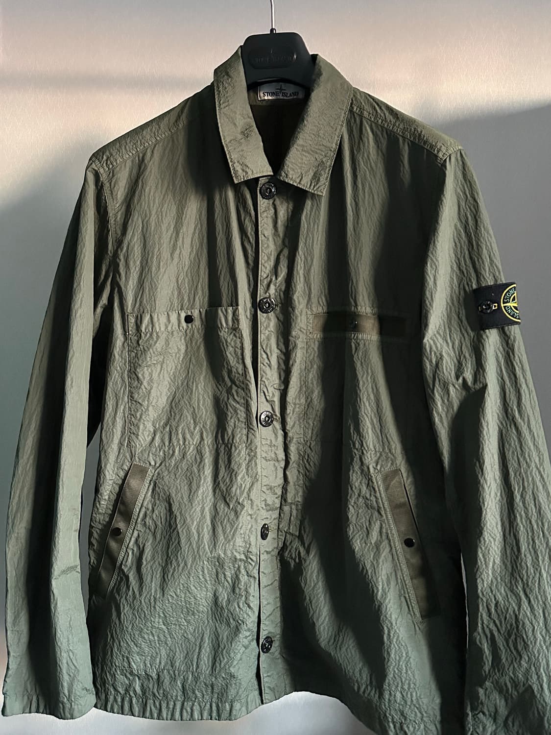 스톤아일랜드 시어서커 tc 자켓 20ss XL(105-110) 상품이미지1