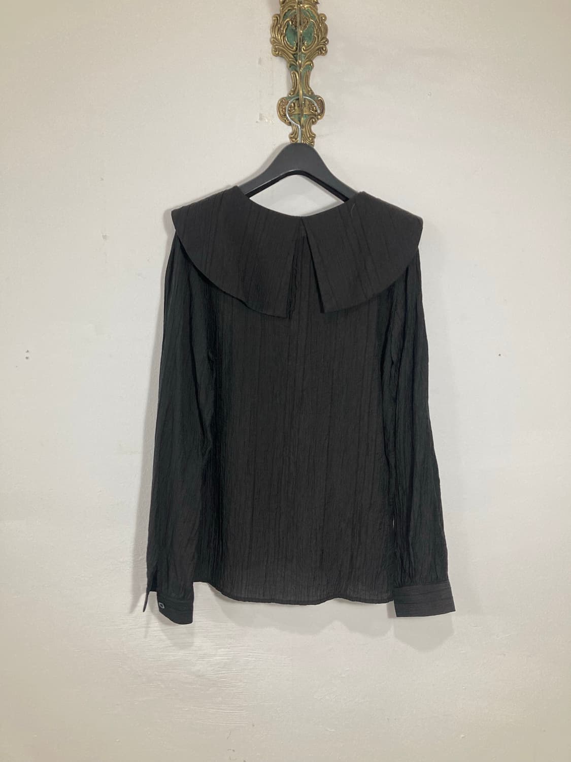 Big Collar Wrinkled Bluse 상품이미지2