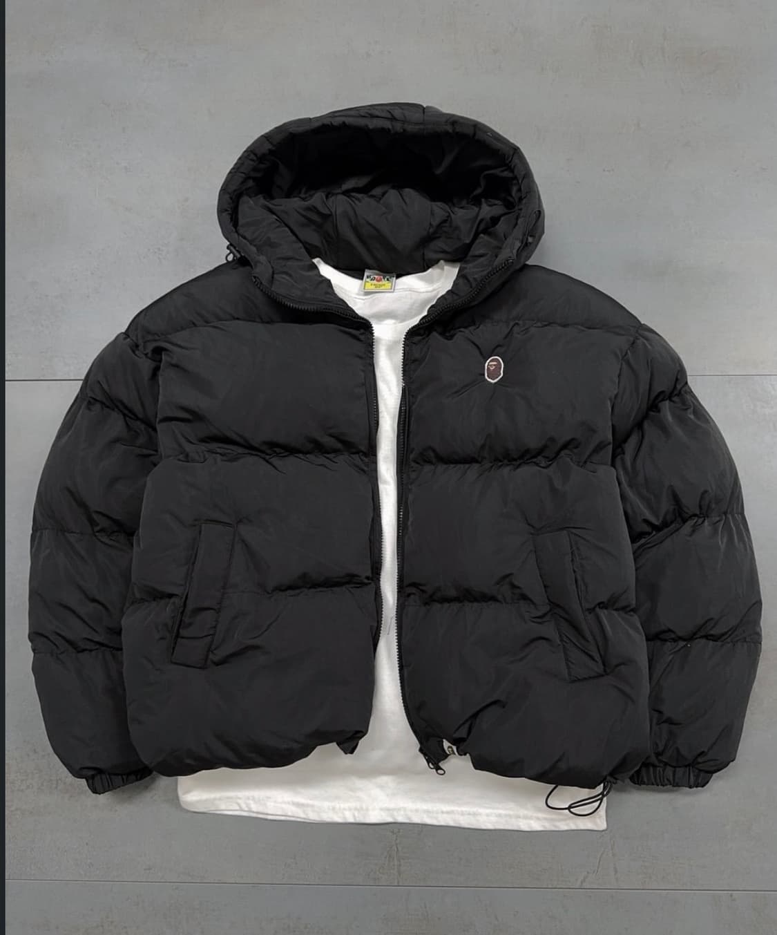 베이프 블랙 패딩 상품이미지1