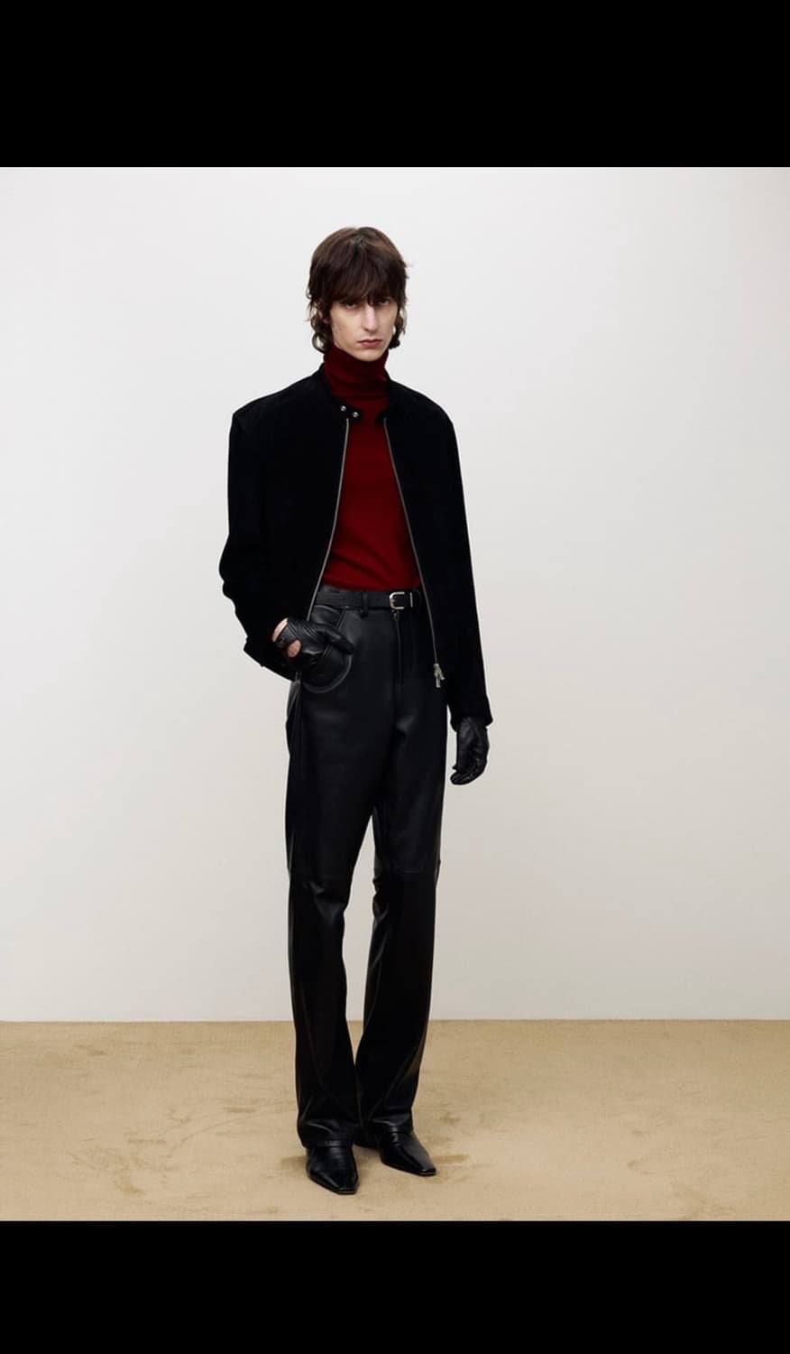 토니웩 스웨이드 레이서 자켓 상품이미지3