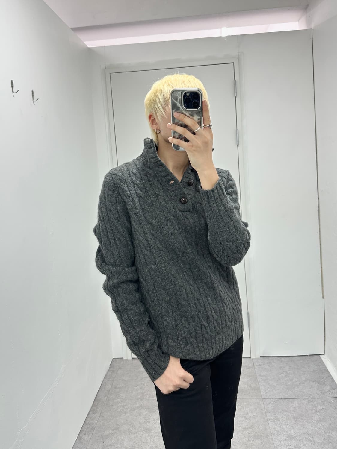 Polo Ralph Lauren lambs wool cable knit 상품이미지2