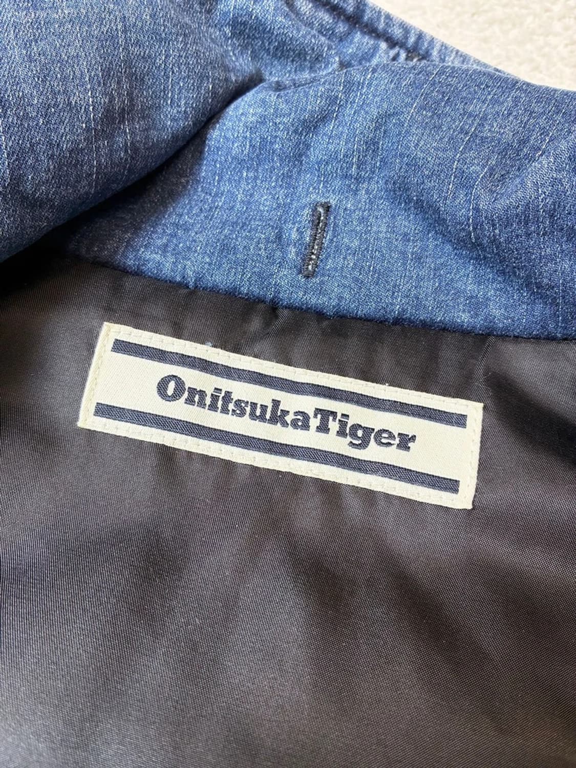 오니츠카타이거 19AW 피그먼트 데님 베스트 PN7586 상품이미지6